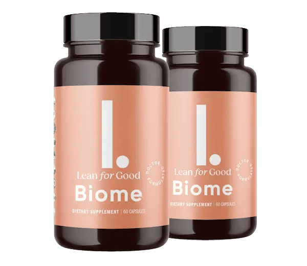 LeanBiome two bottle package, a two month supply